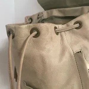 Rachel Roy Distressed Leather Convertible Bag Womens Rachel Roy Brown Genuine Leather Convertible Backpack  main image 2
